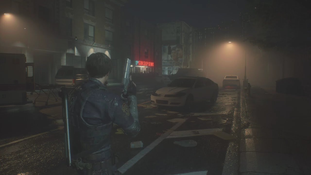 Resident Evil 2 (2019) - Game World Ambience - Calm before the Sewers