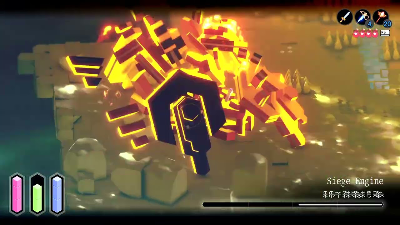 TUNIC Siege Engine Boss Fight | No Damage