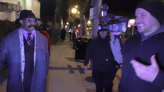 Dennis Graham talks about Donald Trump and Stormy Daniels affair outside Delilah Nightclub in West H