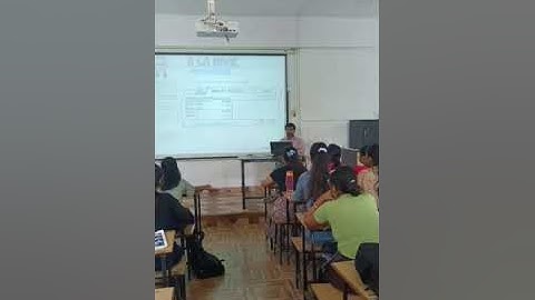 Classroom teaching with ICT tool