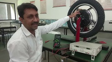 BLDC Hub Motor & Hall Sensors