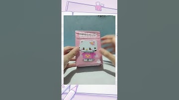 Hello kitty speed build 🎀 #bricks #lego #hellokitty #sanrio #tutorial #nanoblock #minibricks #brick