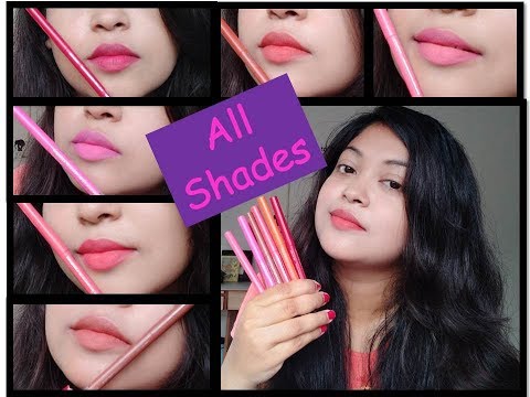 *New* NY BAE HIGH LINE THAT KISS LIP LINER| ALL 7 SHADES SWATCHED|NY BAE LIP LINER REVIEW|