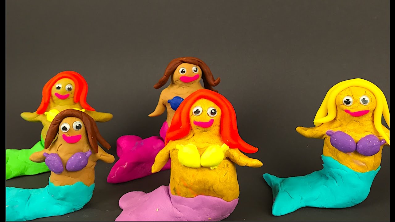 PLAYDOH SURPRISE! MERMAIDS! WITH LALALOOPSY MLP MY LITTLE PONY PEPPA PIG & SHOPKINS - YouTube