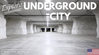 We explored an UNDERGROUND CITY  SubTropolis, Kansas City, Missouri, USA // Full Time RV Life