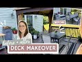 Deck Makeover 2021 - Backyard Before and After