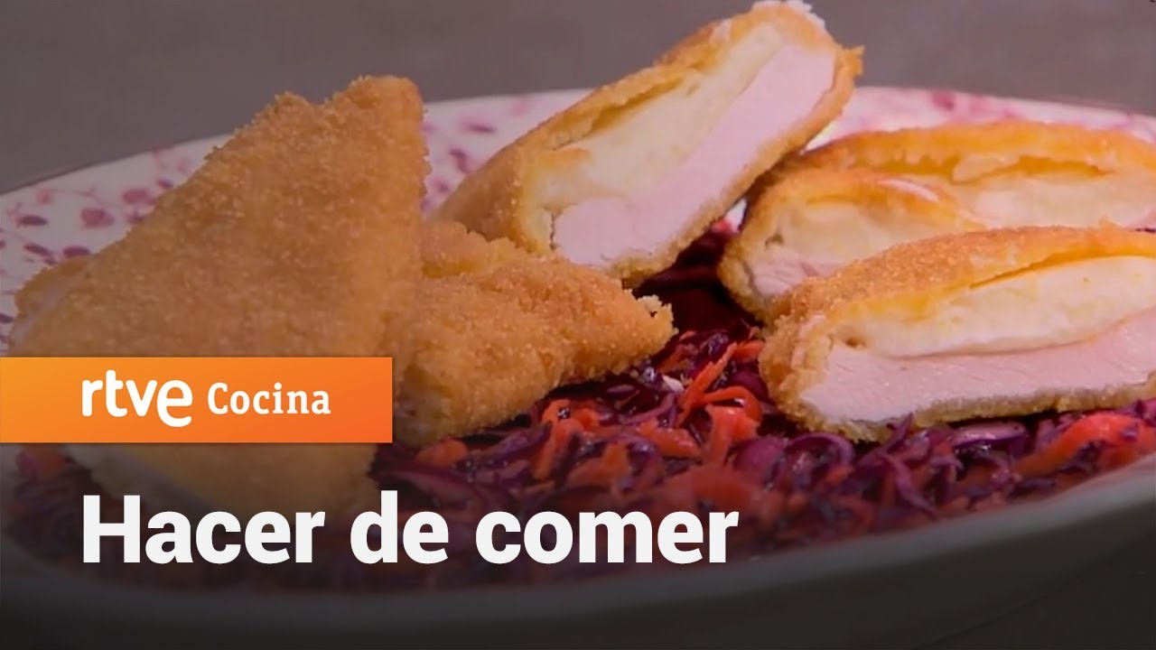 Cómo hacer Pechuga de pollo a la Villaroy - Hacer de comer | RTVE Cocina