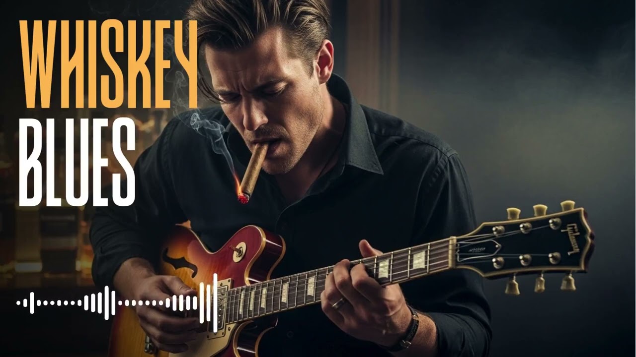 Whiskey Bar Slow Blues Guitar Playlist – Gentleman’s Choice for Late Evening
