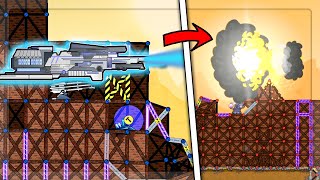 Using The Most OVERPOWERED Railgun Weapon in Modded Forts