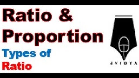 Types of Mathematical Ratio & Proportion | Duplicate Ratio -  Inverse ratio  - Inverse Ratio