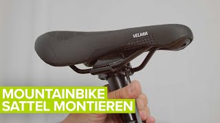 Fahrradsattel einstellen | So stellst du ihn richtig ein | VELMIA