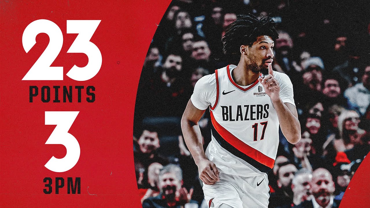 Shaedon Sharpe Game Highlights | Trail Blazers 119, Magic 90 | Jan