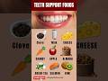 Best Foods for Strong Teeth 🦷❤️ | Natural Teeth Support Foods #shorts #teethhealth