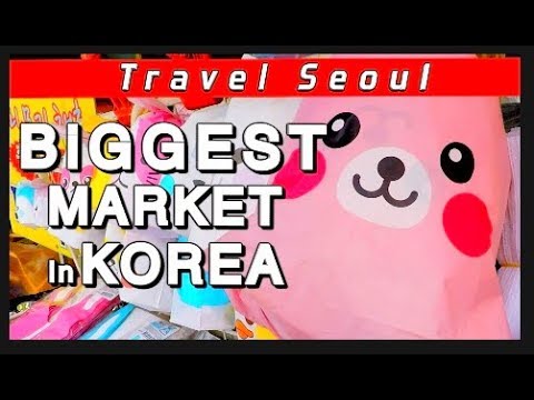 Markets In Seoul - Namdaemun Market the LARGEST and OLDEST in South Korea!!!