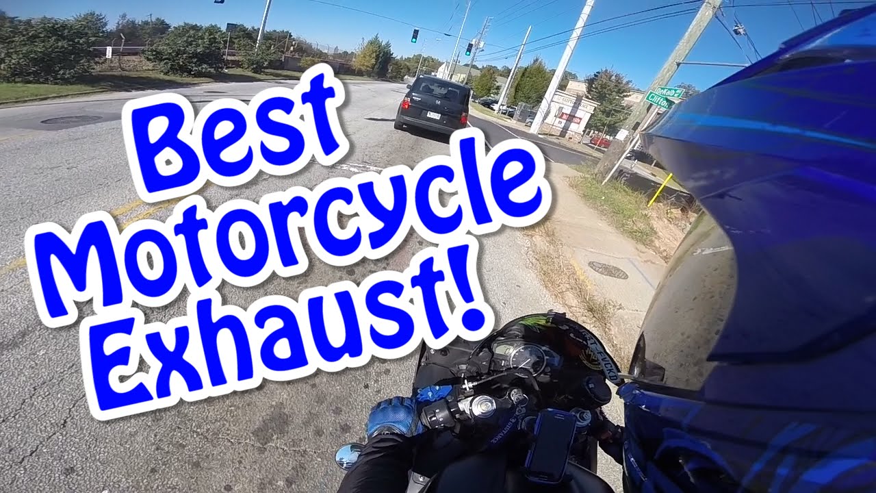 Top 5 BEST Motorcycle Exhausts! YouTube