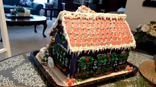 Cricut maker for templates: MY very first Gingerbread House