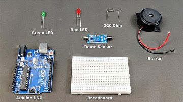 How To Use Flame Sensor With Arduino Uno|| Fire Extinguisher|| Fire Detector Alarm|| Fire Detector