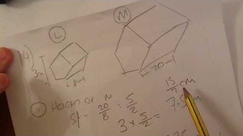 Q14 Scale factor of volume higher calculator Maths genie predicted paper 2 2017