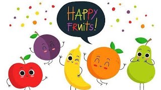 اسماء الفواكه للاطفال بالعربى _تعليم النطق للاطفال_learn fruits