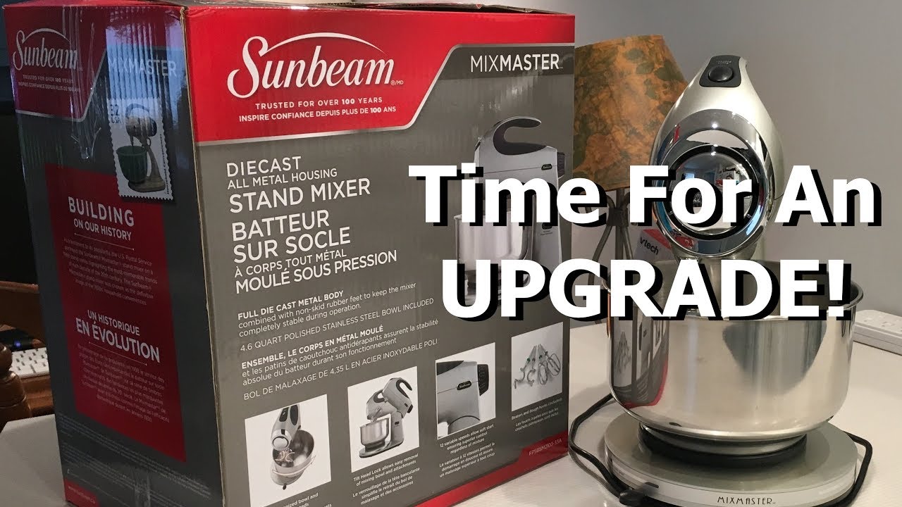 Sunbeam Stand Mixer MixMaster Series FPSBSM2103 33A Unboxing and First