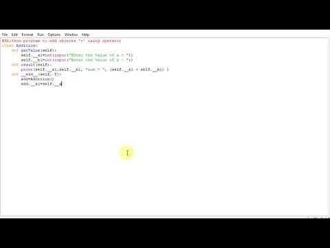 Python program to add objects '+' using operator - YouTube