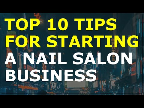 How to Start a Nail Salon Business | Free Nail Salon Business Plan Template Included