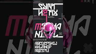 Synthetix - Futuristic Techno Font