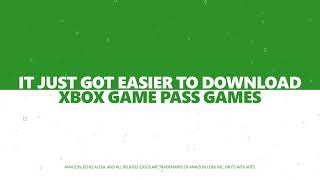 Amazon Alexa Skill for Xbox: Downloading Games Pass games with your voice