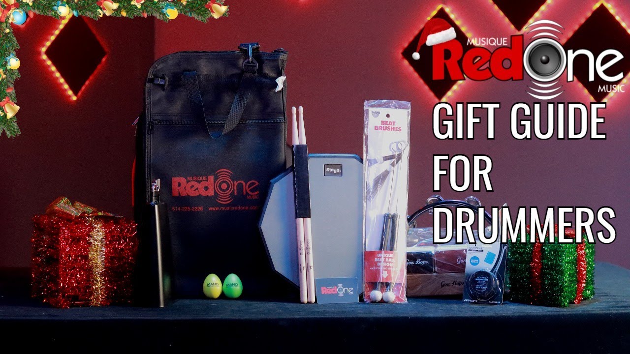 Holiday Gift Guide for Drummers 2021! | RedOne Music Canada - YouTube