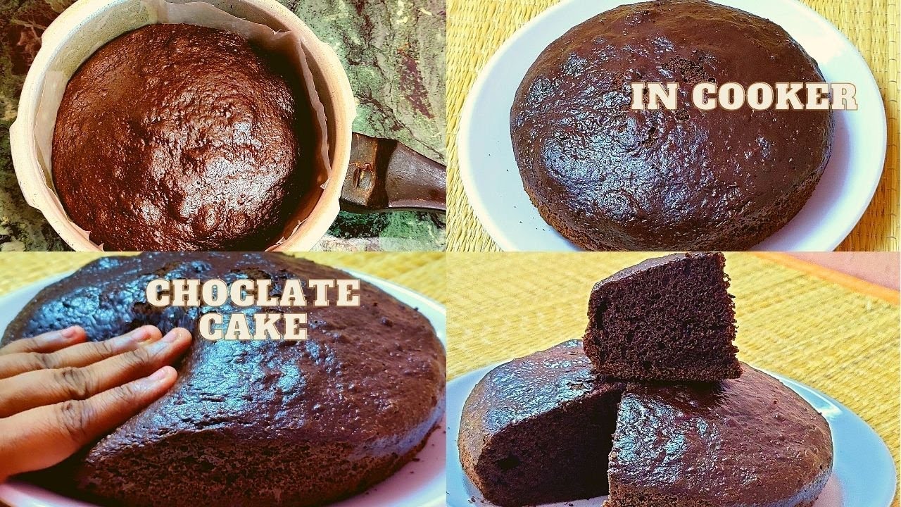 chocolate  sponge cake in pressure cooker||Chocolate cake Recipe||using mixie jar||cake recipe