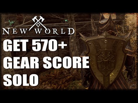 New Solo Gear Score Farming Spot - New World