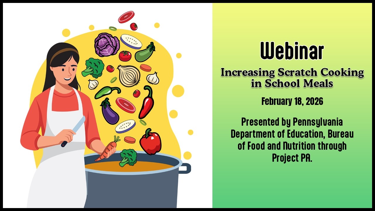 Increasing Scratch Cooking in School Meals