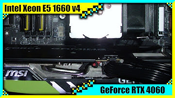 E5 1660 v4 + RTX 4060 Gaming PC in 2025 | Tested in 9 Games