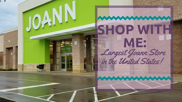 Shop With Me at the Largest Joann Store in the Uni...