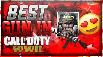 THE BEST GUN IN COD WW2(BEST CLASS TO GET V2 ROCKETS WITH)EASIEST GUN TO GET A V2 ROCKET WITH