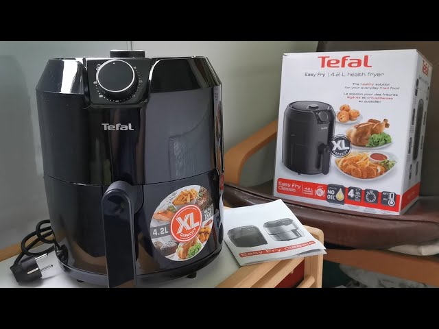 Tefal Easy Fry Classic XL EY201815 1.2kg, 4.2l, 1500W air frier - review  and test - YouTube