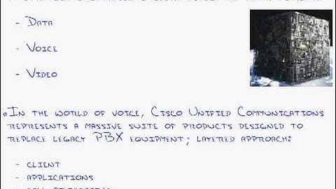 Cisco Unified Communications Part-1