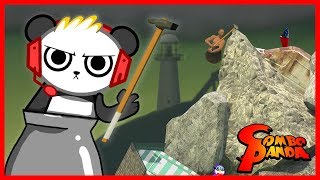 Getting Over It RAGE QUITTING Let's Play with Combo Panda