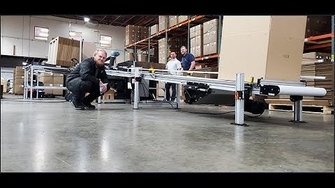 Flex Line Automation case erector in action