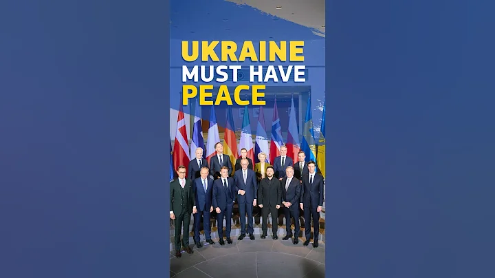 Ukraine deserves a just peace and the EU is standing with Ukraine until the end