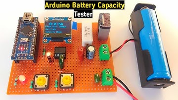 Arduino Battery Capacity Tester
