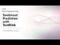 27 Use TextBlob's Inbuilt Sentiment Classifier | Text Preprocessing and Mining for NLP | KGP Talkie