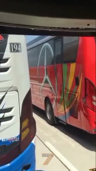 Balapan Bus di Jalan Tol | Bus PO Haryanto Di Tempel Terus