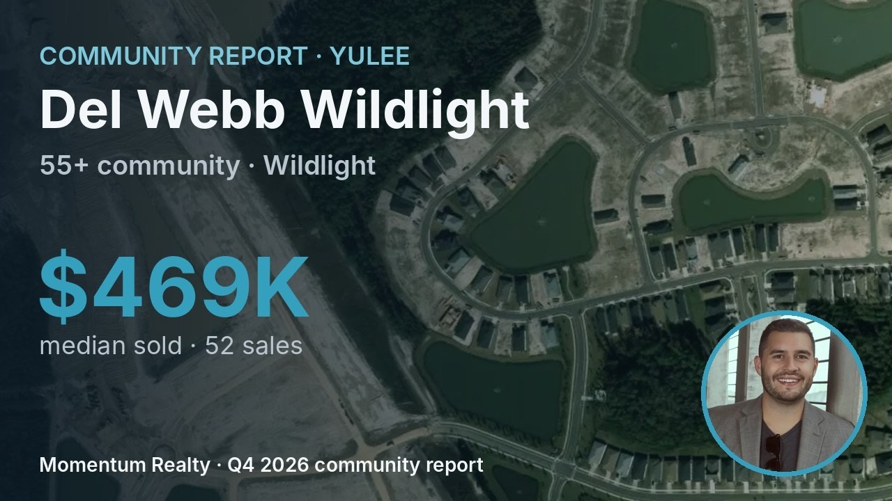 Del Webb Wildlight (Yulee, FL, 55+): Homes, Prices & What to Know (Q4 2026 update)