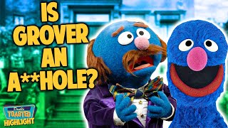 GROVER VS. THE BLUE GUY | WHO STARTED IT?! | Double Toasted