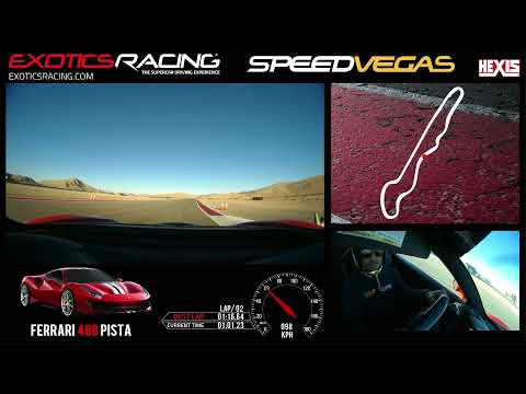 Ferrari 488 Pista Driving Experience - Exotics Racing Las Vegas