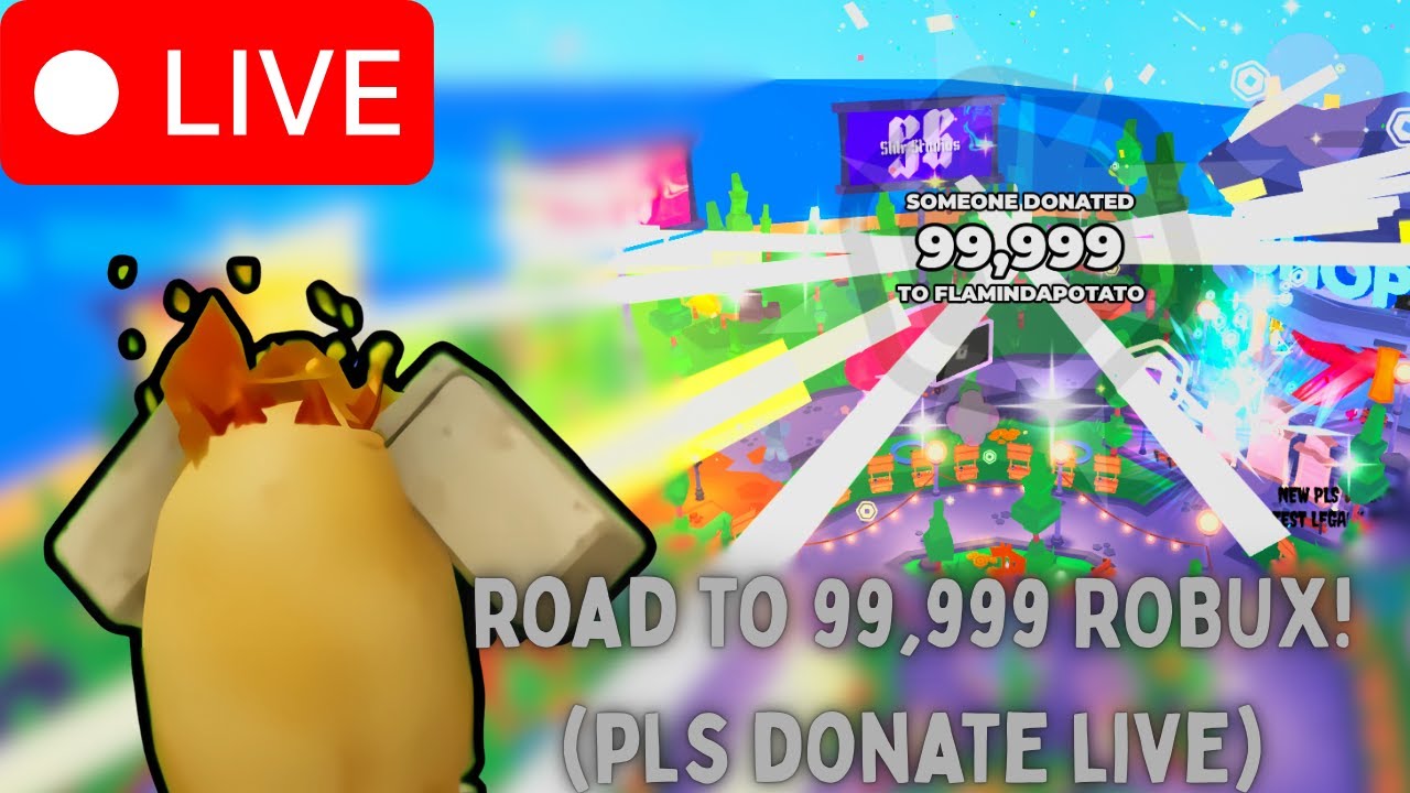 🔴 *DAY 10!* THE ROAD TO 99K ROBUX RAISED!! (PLS DONATE) 🔴 - YouTube