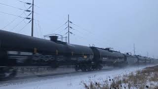 PRLX SD70MAC on CP oil train