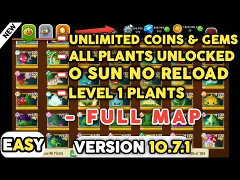 Plants vs Zombies 2 Mod Apk 11.0.1 (Mod Menu)