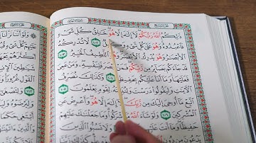 سورة الانعام ربع 6 بەشێوەی فێرکاری تعلیم القران حرف حرف سورة الانعام ربع 6